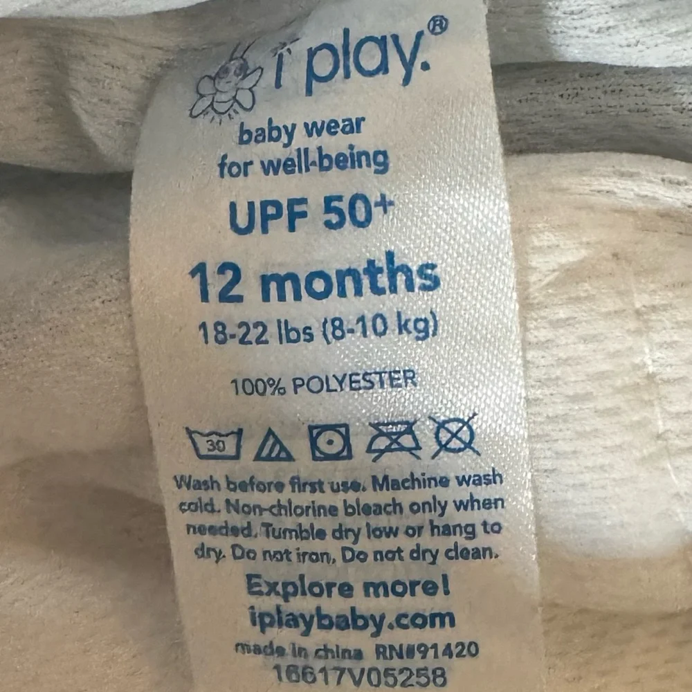i play. Blue Sea Life Diaper Cover